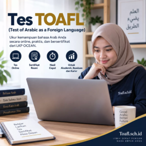 Peserta mempersiapkan tes TOAFL Test of Arabic as a Foreign Language secara online bersama Toafl.sch.id