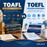 Perbandingan TOAFL vs TOEFL untuk bahasa Arab dan bahasa Inggris